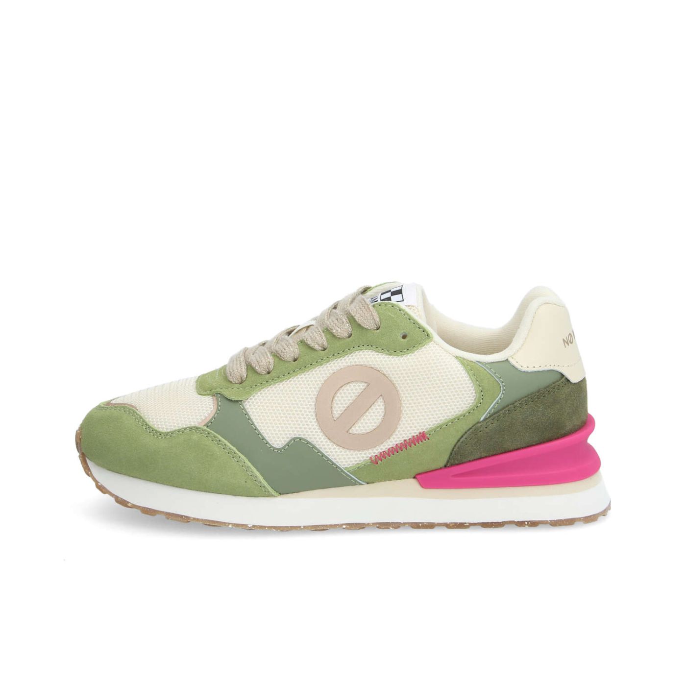 TOVA RUNNER W - SUEDE/MESH/NAPP - APPLE GREEN/OFF WHITE/SAGE GREEN